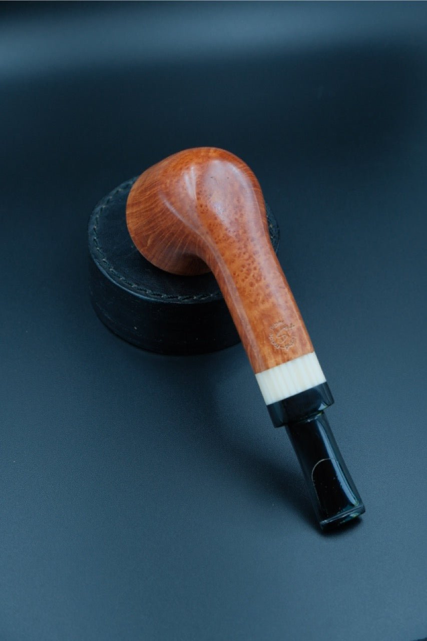 HE. Ivory Billiard Pipe - HEMD