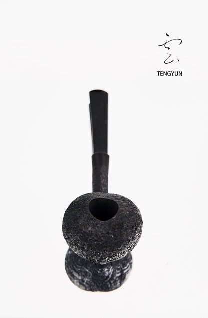 HE. Heartbowl Sandblast Bent Pipe - HEMD