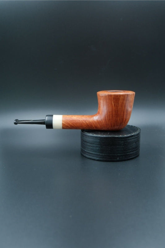 HE. Ivory Billiard Pipe - HEMD